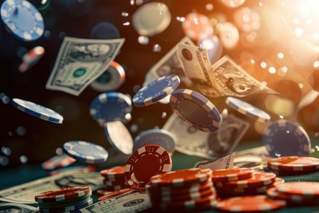 Real-time result display showing dice outcome and winning bets highlighted